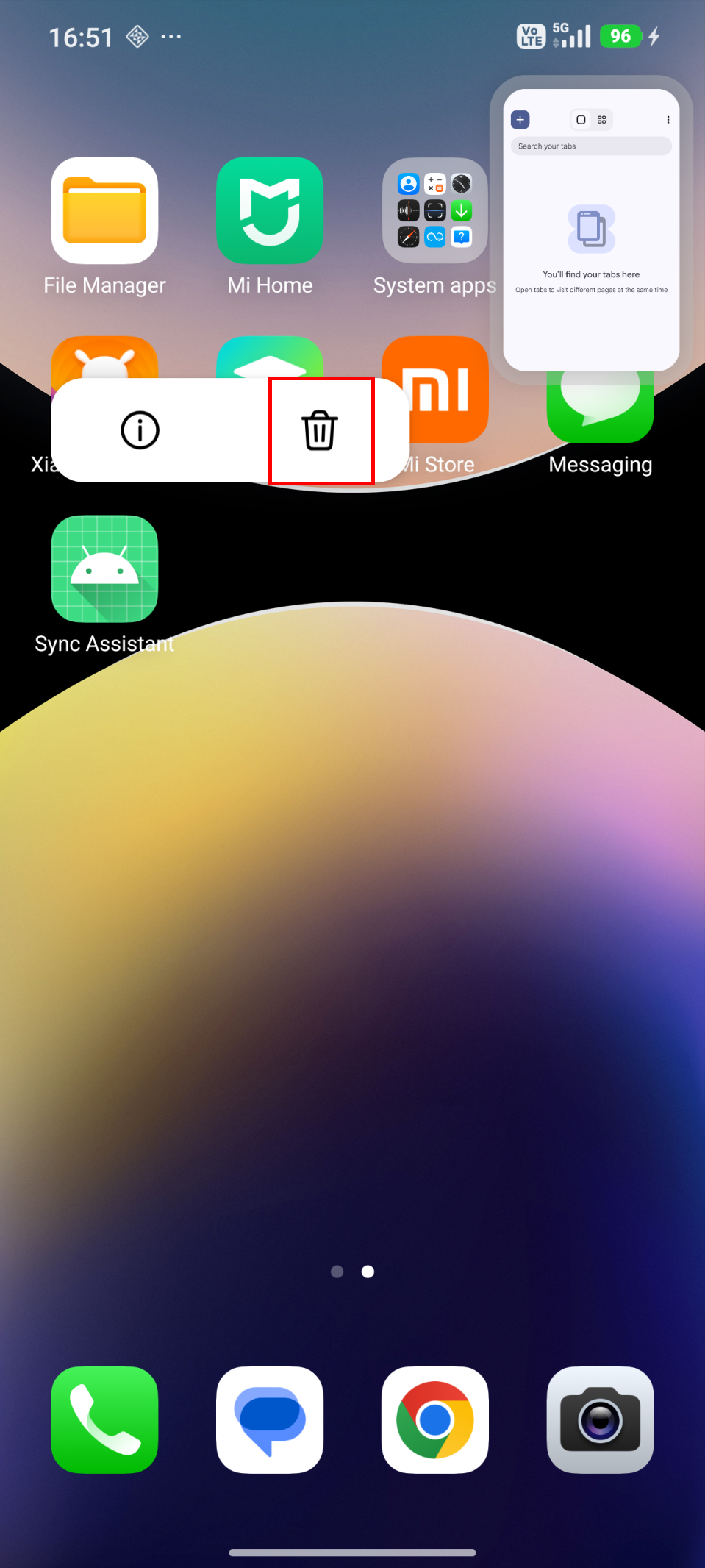 Uninstall Sync Assistant